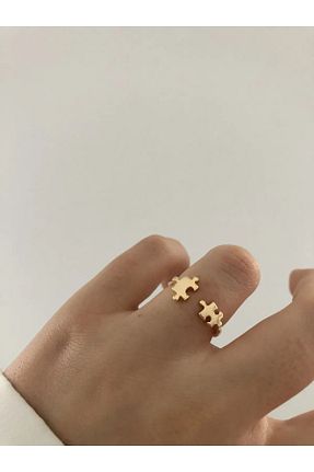 انگشتر جواهر طلائی زنانه زیرکن AURRARİ - کد 840746573