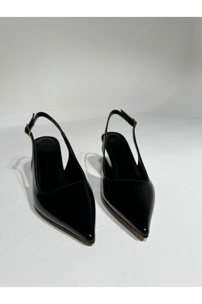 کفش پاشنه بلند کلاسیک مشکی زنانه پاشنه نازک پاشنه متوسط ( 5 - 9 cm ) کد 787360337