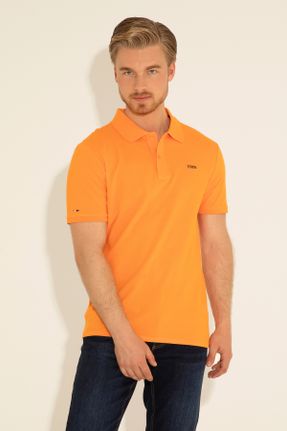تی شرت نارنجی مردانه رگولار کد 833139241
