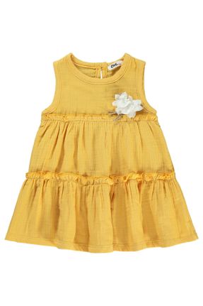 لباس زرد بچه گانه بافتنی رگولار کد 840248314