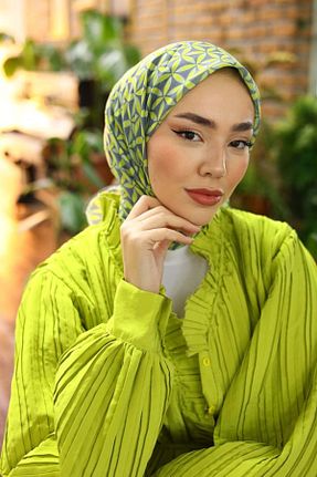 شال سبز زنانه پنبه ای Silk Home - کد 844527357