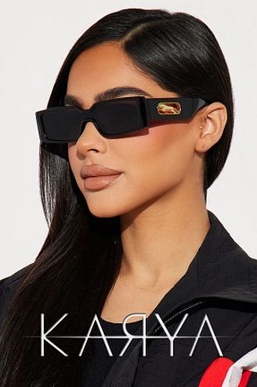 عینک آفتابی مشکی زنانه UV400 KaryaEyewear - کد 752458700