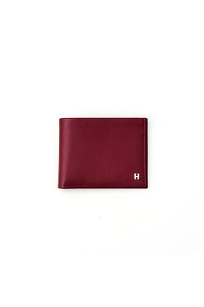 کیف پول زرشکی مردانه ابعاد بزرگ HELMBROOK - کد 835422743