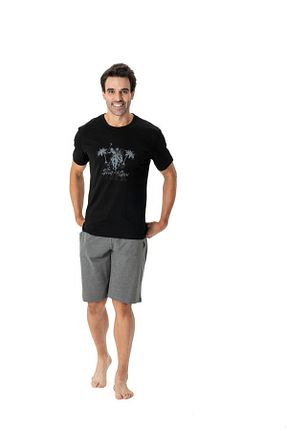 ست لباس راحتی مشکی مردانه چاپی U.S. Polo Assn. - کد 797842006