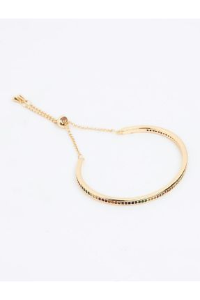 دستبند جواهر طلائی زنانه کد 831040819