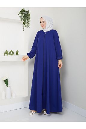 کلاه و ابایا سرمه ای زنانه پنبه ای DLC Tekstil - کد 818740878