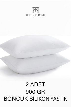 بالش سفید پنبه پلی استر TeksNil Home - کد 844211196