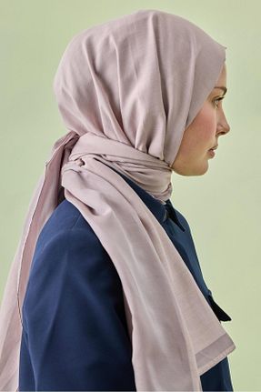 شال صورتی زنانه پنبه ای Cardion - کد 839225574