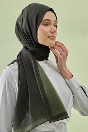 شال خاکی زنانه پنبه ای Cardion - کد 839224564