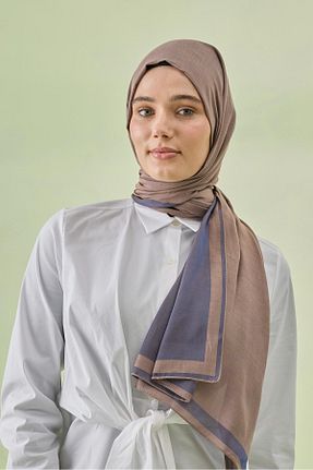 شال سرمه ای زنانه پنبه ای Cardion - کد 839225149