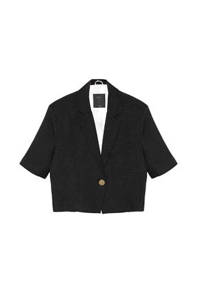 کت مشکی زنانه Blazer Quzu - کد 844579744