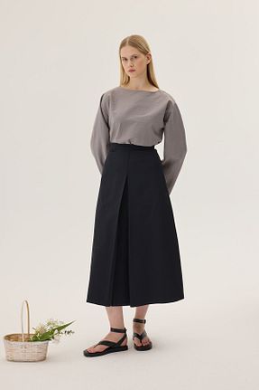 دامن مشکی زنانه پنبه ای Beju be - کد 836521165