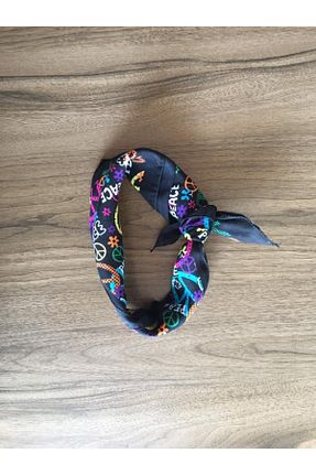 باندانا مشکی پنبه ای bandana store - کد 126553589