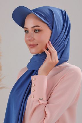 کلاه شنای حجاب سرمه ای زنانه Melodi Scarf - کد 844616112