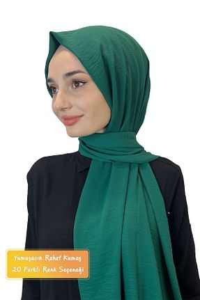 شال سبز زنانه پنبه ای Eflatun - کد 824895922
