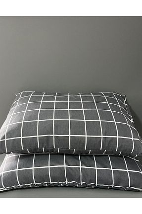 روکش بالش طوسی پنبه ای Belsina Home - کد 785451406