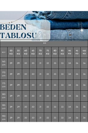 شلوار جین مشکی مردانه پاچه کش دار Genel Markalar - کد 744372894