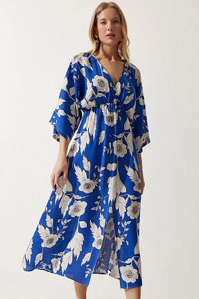 لباس آبی زنانه بافتنی MissThetis - کد 842905964