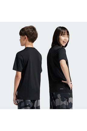 تیشرت اسپرت مشکی بچه گانه رگولار adidas - کد 844749491