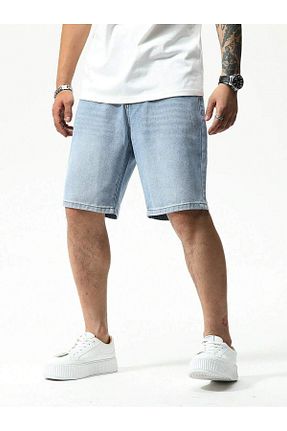 شلوارک و برمودا آبی مردانه اسلیم فیت Cuqq Denim - کد 822769596
