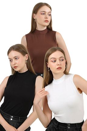 بادی مشکی زنانه یقه ماهیگیر JustMORE - کد 844728101