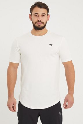 تیشرت بژ مردانه رگولار Gymwolves - کد 118395581