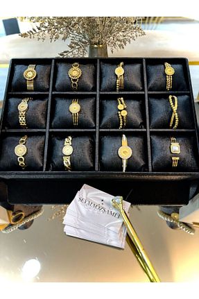 دستبند استیل (فولاد) طلائی زنانه استیل (فولاد) Şeyma ÖZŞAMLI - کد 810928511