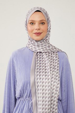 شال قهوه ای زنانه پنبه پلی استر Levidor - کد 844847417