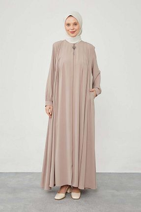 کلاه و ابایا قهوه ای زنانه پلی استر Levidor - کد 844894249
