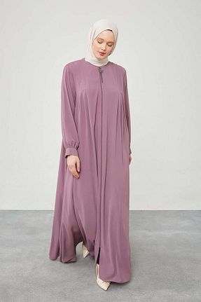 کلاه و ابایا بنفش زنانه پلی استر Levidor - کد 844894243