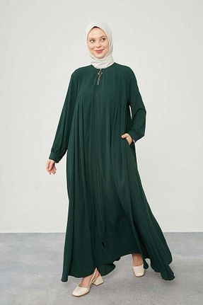 کلاه و ابایا سبز زنانه پلی استر Levidor - کد 844894240