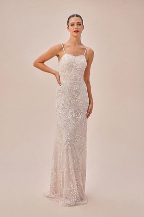 لباس مجلسی و فارغ التحصیلی آبی زنانه بافتنی Oleg Cassini - کد 844909646