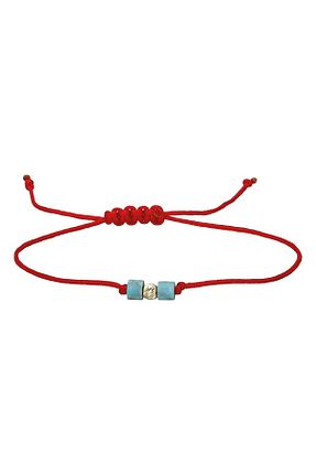 دستبند طلا قرمز زنانه 14 عیار Rupen Kraft - کد 66479269