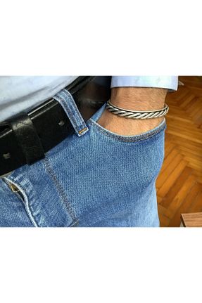 دستبند جواهر طوسی زنانه سنگ طبیعی Rupen Kraft - کد 91332662
