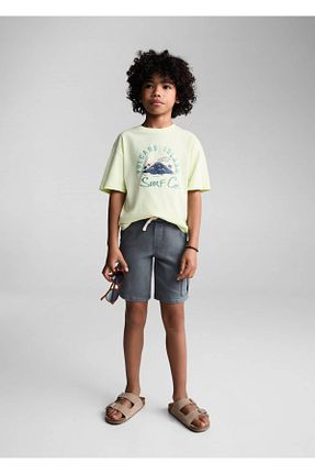 تیشرت سبز بچه گانه رگولار MANGO Kids - کد 824223154