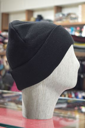 کلاه پشمی مشکی زنانه اکریلیک کد 186577884
