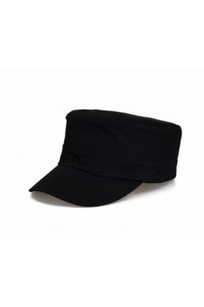 کلاه مشکی زنانه پنبه (نخی) کد 97724910
