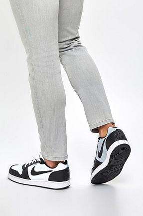 کفش اسنیکر سفید مردانه چرم اصل Nike - کد 786123716