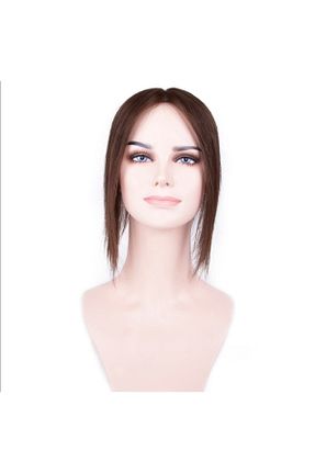 کلاه گیس قهوه ای زنانه Lgskozmetik - کد 679593367