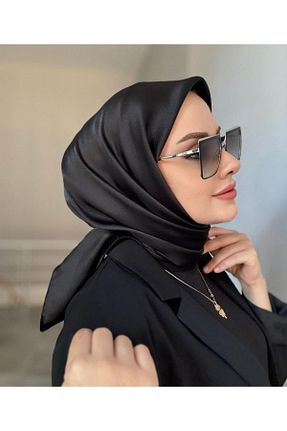 روسری مشکی پلی استر Bensu - کد 820344636