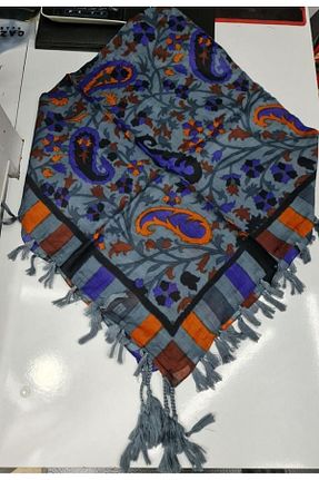 روسری رنگی %100 پنبه Safir Tuhafiye - کد 782188270