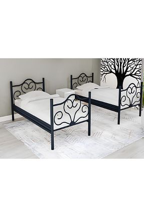 چارچوب تخت مشکی فلزی GÜN TREND - کد 845089677