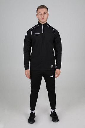 ست کرمکن اسپرت مشکی زنانه رگولار Diadora - کد 800660217