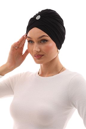 کلاه شنای حجاب مشکی زنانه Ritagarcia - کد 845218120