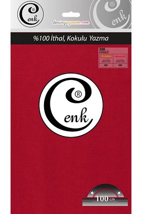 روسری قرمز پلی استر Cenk - کد 808335898
