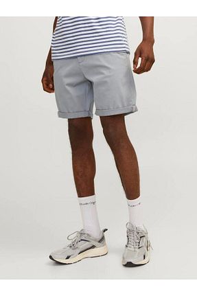 شلوارک و برمودا طوسی مردانه رگولار Jack & Jones - کد 845119840