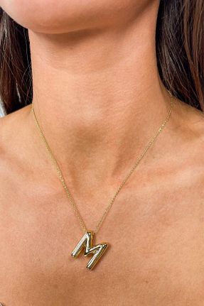گردنبند استیل ( فولاد ) سفید زنانه استیل ضد زنگ Bear&Pear - کد 829713210