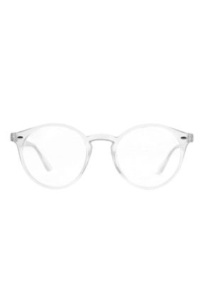 عینک محافظ نور آبی سفید زنانه 50 پلاستیک پلاستیک کد 474491950