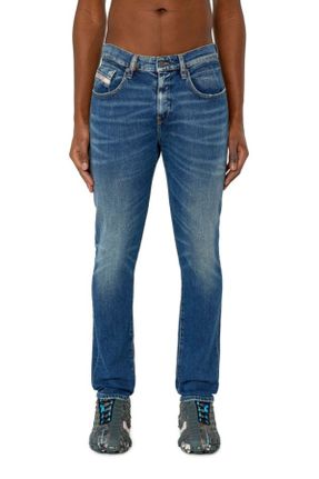 شلوار جین آبی مردانه استاندارد کد 807921962
