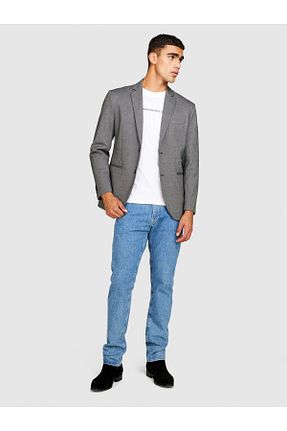 کت مشکی مردانه اسلیم فیت Sisley - کد 828101325